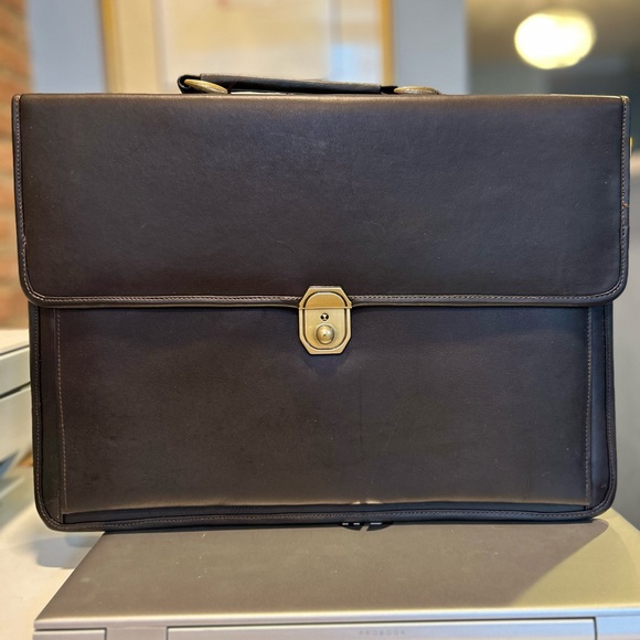 Handcrafted Unisex Calf Leather Authentic Colombian Briefcase 💼 100%Leather. - Picture 4 of 6